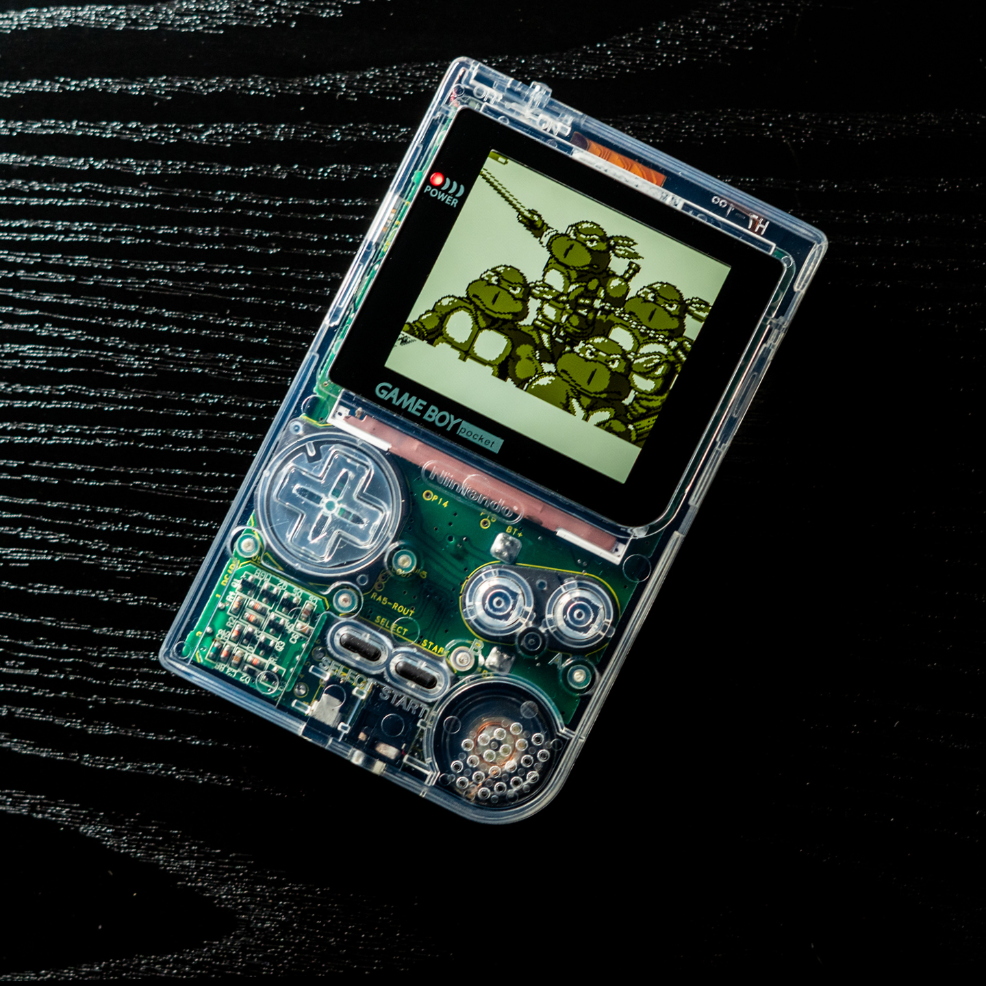 Game Boy Pocket - Green PCB