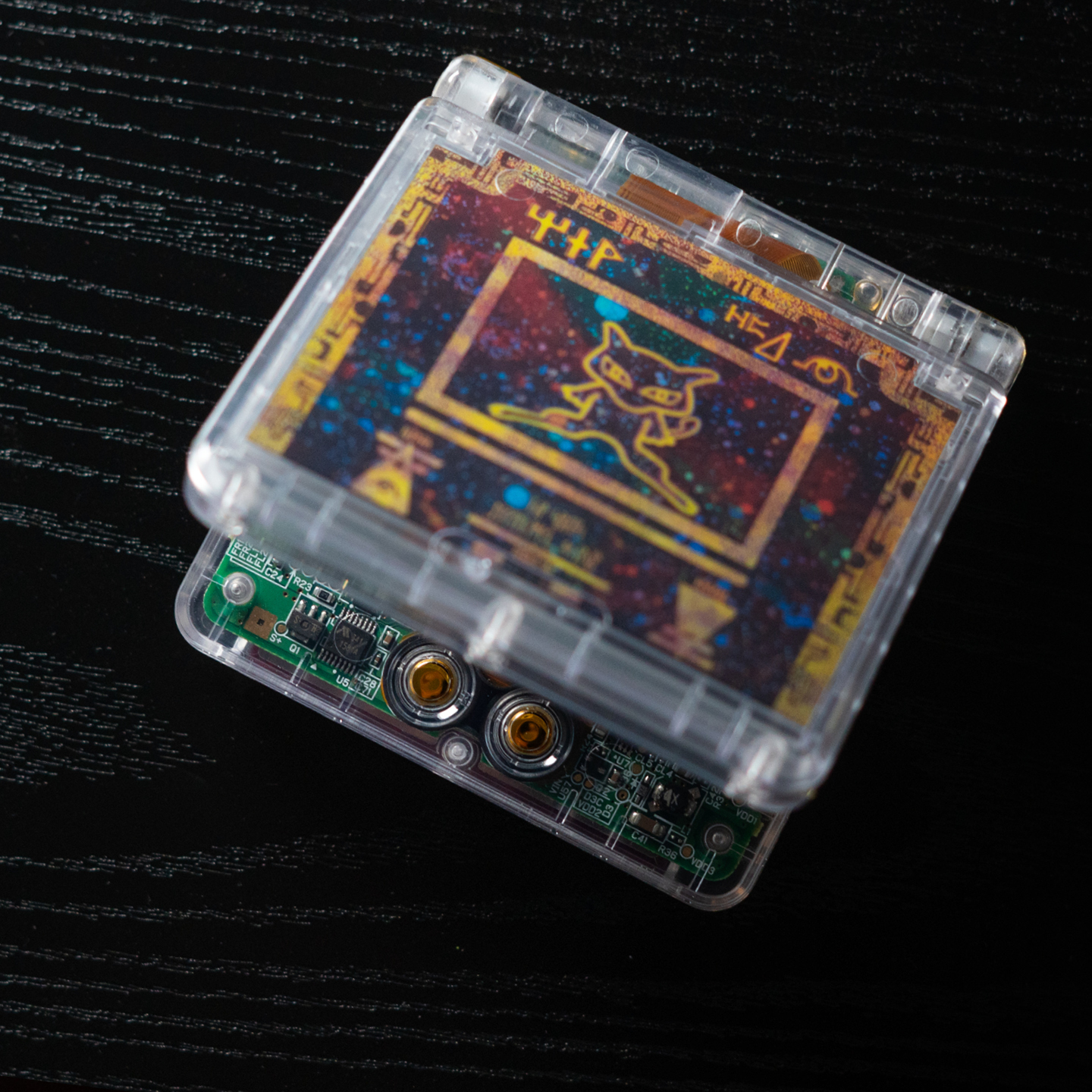 Game Boy Advance SP - Ancient Mew inlay